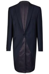 Vitale Barberis Canonico Wool Mohair Navy Morning Coat